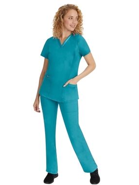 Healing Hands Teal SP Scrubs Set